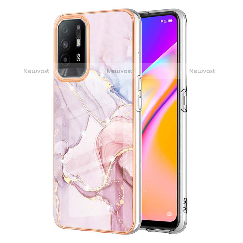 Silicone Candy Rubber Gel Fashionable Pattern Soft Case Cover Y05B for Oppo F19 Pro+ Plus 5G