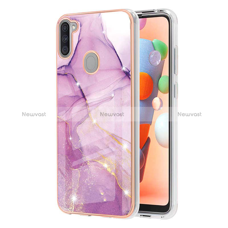 Silicone Candy Rubber Gel Fashionable Pattern Soft Case Cover Y05B for Samsung Galaxy A11