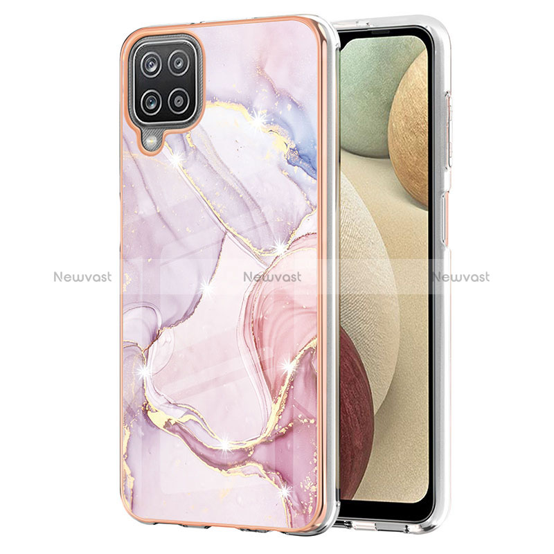 Silicone Candy Rubber Gel Fashionable Pattern Soft Case Cover Y05B for Samsung Galaxy A12 5G