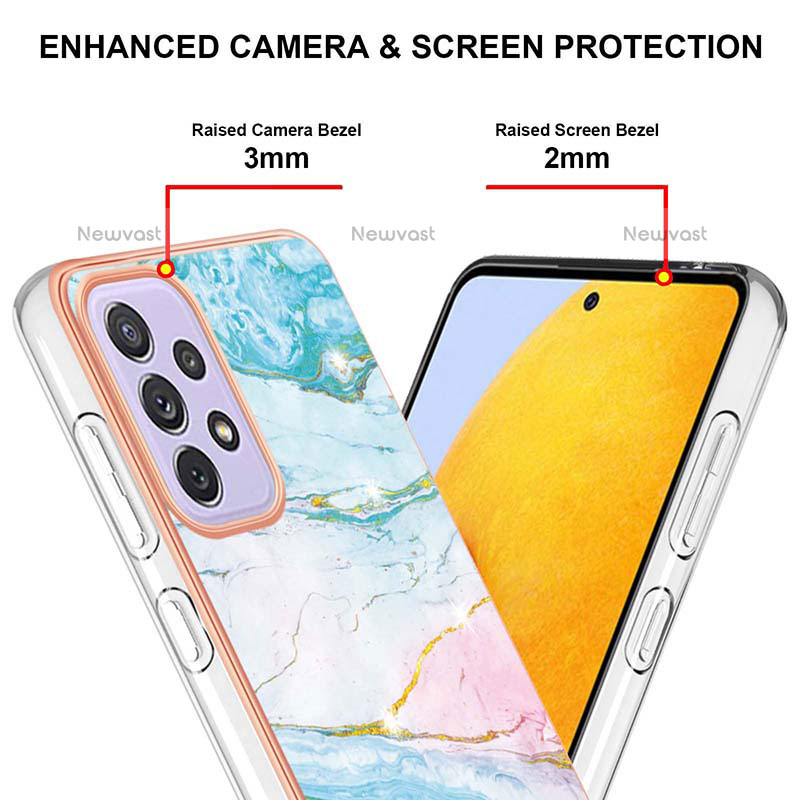 Silicone Candy Rubber Gel Fashionable Pattern Soft Case Cover Y05B for Samsung Galaxy A23 5G