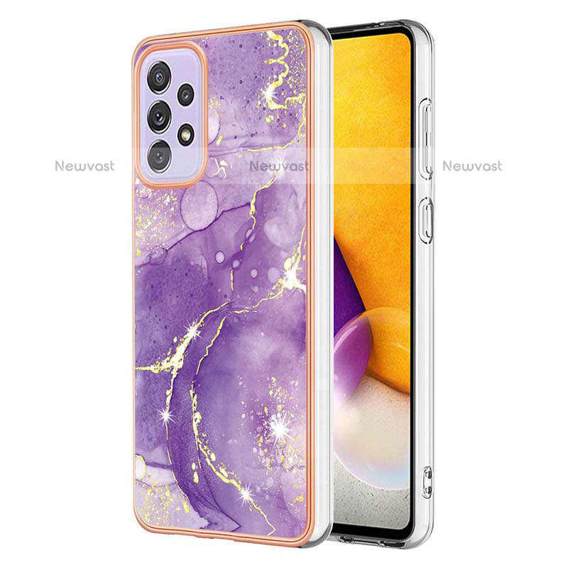 Silicone Candy Rubber Gel Fashionable Pattern Soft Case Cover Y05B for Samsung Galaxy A23 5G