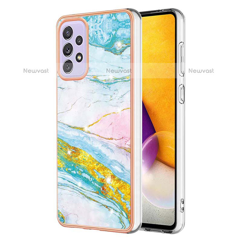 Silicone Candy Rubber Gel Fashionable Pattern Soft Case Cover Y05B for Samsung Galaxy A23 5G Colorful