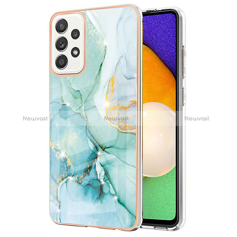 Silicone Candy Rubber Gel Fashionable Pattern Soft Case Cover Y05B for Samsung Galaxy A52 5G