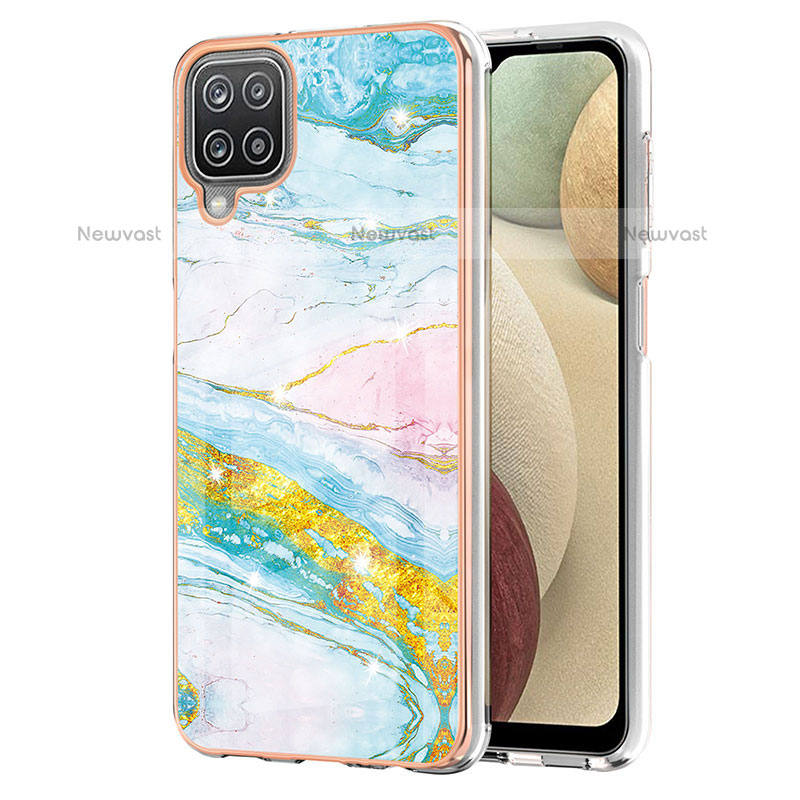 Silicone Candy Rubber Gel Fashionable Pattern Soft Case Cover Y05B for Samsung Galaxy F12