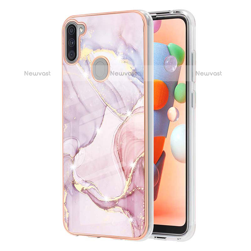 Silicone Candy Rubber Gel Fashionable Pattern Soft Case Cover Y05B for Samsung Galaxy M11