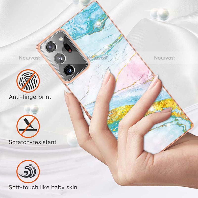 Silicone Candy Rubber Gel Fashionable Pattern Soft Case Cover Y05B for Samsung Galaxy Note 20 Ultra 5G