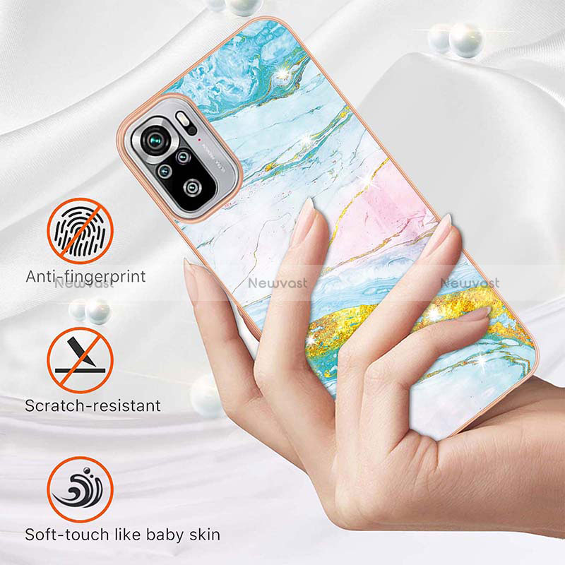 Silicone Candy Rubber Gel Fashionable Pattern Soft Case Cover Y05B for Xiaomi Poco M5S