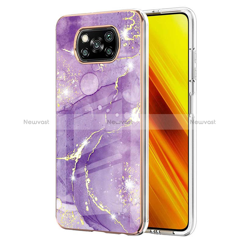 Silicone Candy Rubber Gel Fashionable Pattern Soft Case Cover Y05B for Xiaomi Poco X3 Pro