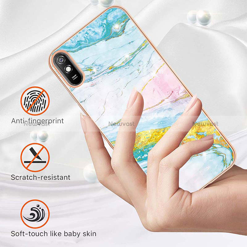 Silicone Candy Rubber Gel Fashionable Pattern Soft Case Cover Y05B for Xiaomi Redmi 9A