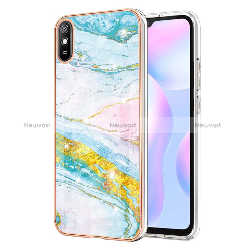 Silicone Candy Rubber Gel Fashionable Pattern Soft Case Cover Y05B for Xiaomi Redmi 9A Colorful