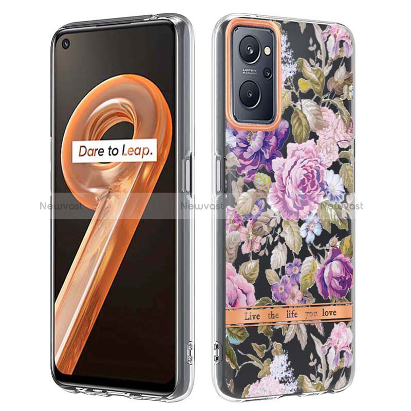 Silicone Candy Rubber Gel Fashionable Pattern Soft Case Cover Y06B for Oppo A96 4G