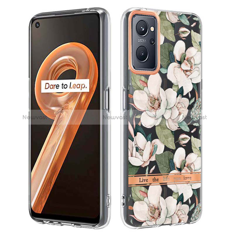 Silicone Candy Rubber Gel Fashionable Pattern Soft Case Cover Y06B for Oppo A96 4G