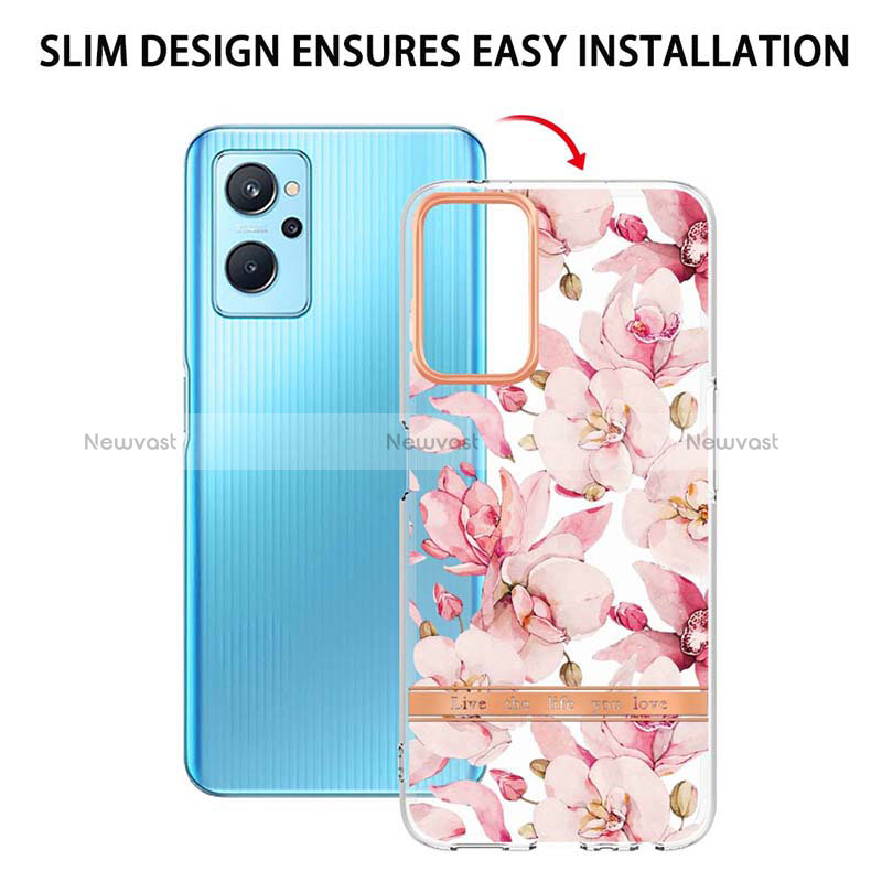 Silicone Candy Rubber Gel Fashionable Pattern Soft Case Cover Y06B for Realme 9i 4G