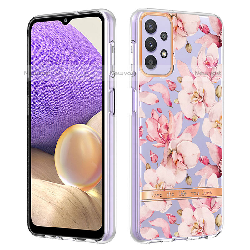 Silicone Candy Rubber Gel Fashionable Pattern Soft Case Cover Y06B for Samsung Galaxy A23 5G Pink