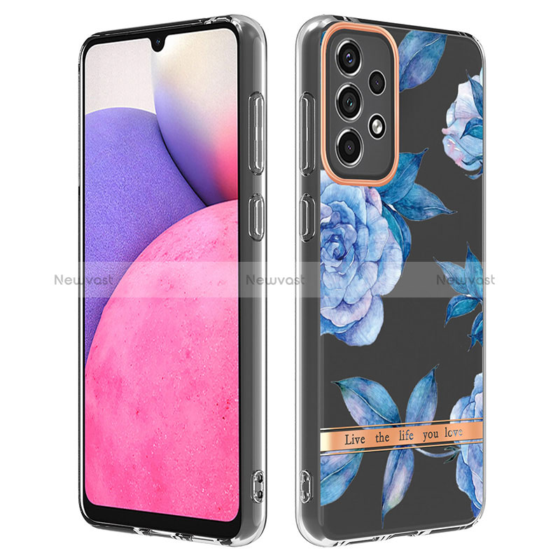 Silicone Candy Rubber Gel Fashionable Pattern Soft Case Cover Y06B for Samsung Galaxy A33 5G