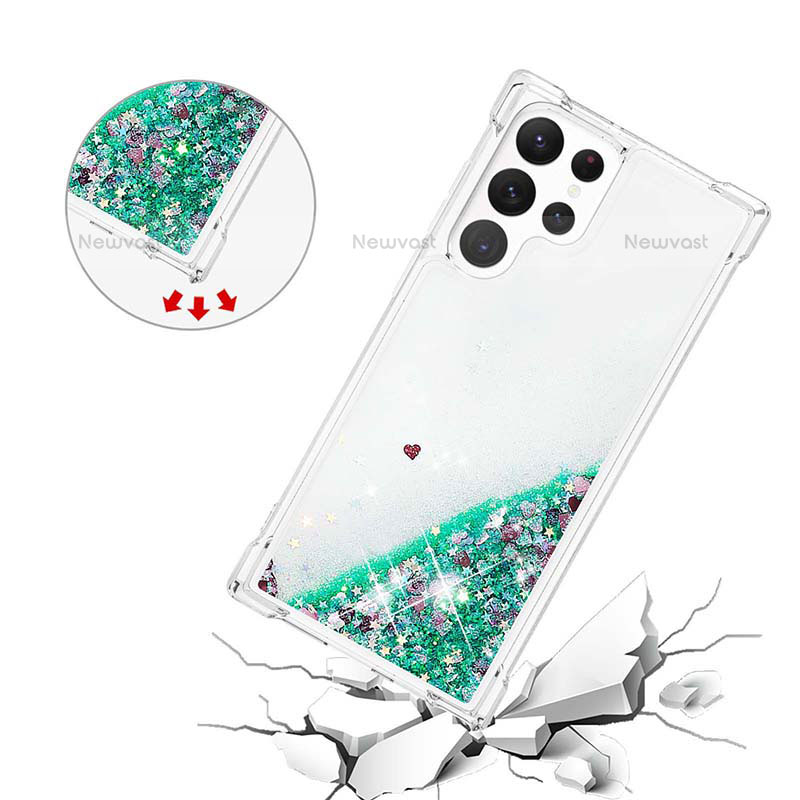 Silicone Candy Rubber Gel Fashionable Pattern Soft Case Cover Y06B for Samsung Galaxy S22 Ultra 5G