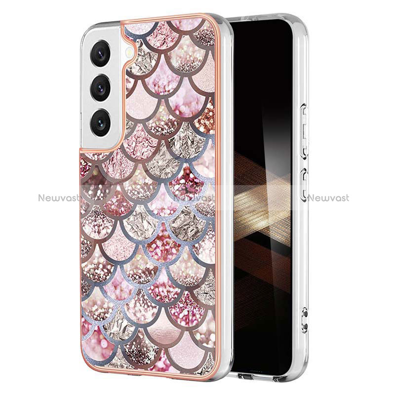 Silicone Candy Rubber Gel Fashionable Pattern Soft Case Cover Y10B for Samsung Galaxy S24 5G