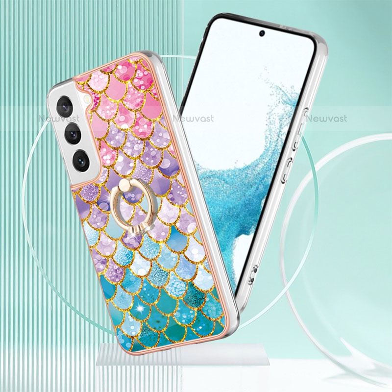 Silicone Candy Rubber Gel Fashionable Pattern Soft Case Cover Y15B for Samsung Galaxy S21 5G