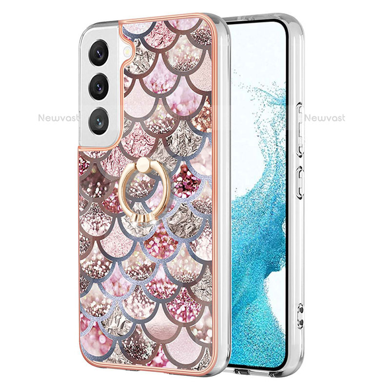 Silicone Candy Rubber Gel Fashionable Pattern Soft Case Cover Y15B for Samsung Galaxy S21 Plus 5G