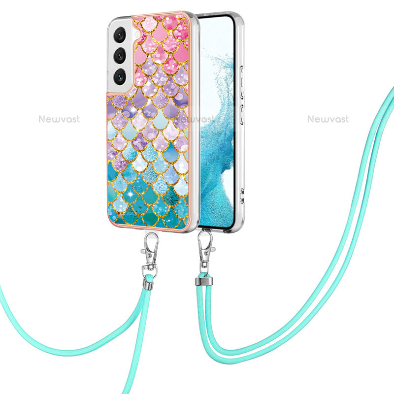 Silicone Candy Rubber Gel Fashionable Pattern Soft Case Cover Y20B for Samsung Galaxy S22 Plus 5G