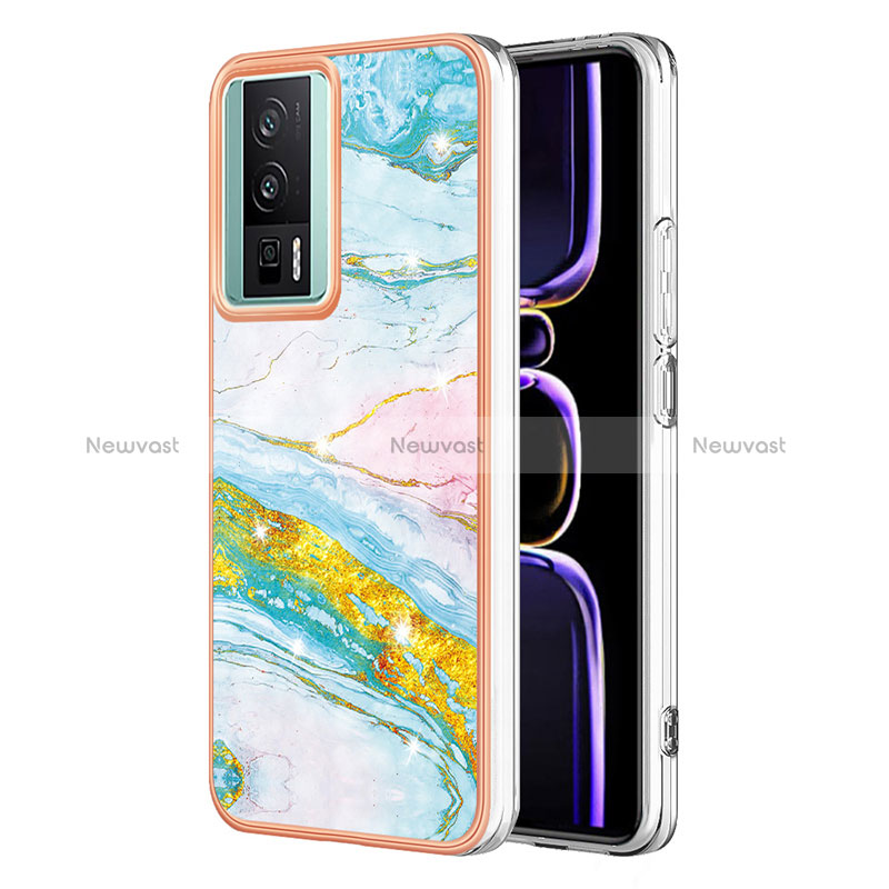 Silicone Candy Rubber Gel Fashionable Pattern Soft Case Cover YB1 for Xiaomi Poco F5 Pro 5G