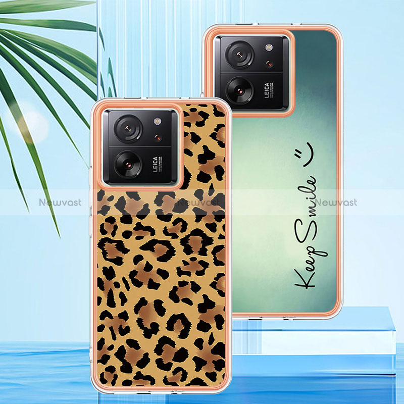 Silicone Candy Rubber Gel Fashionable Pattern Soft Case Cover YB2 for Xiaomi Mi 13T 5G