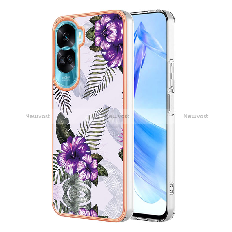 Silicone Candy Rubber Gel Fashionable Pattern Soft Case Cover YB3 for Huawei Honor 90 Lite 5G