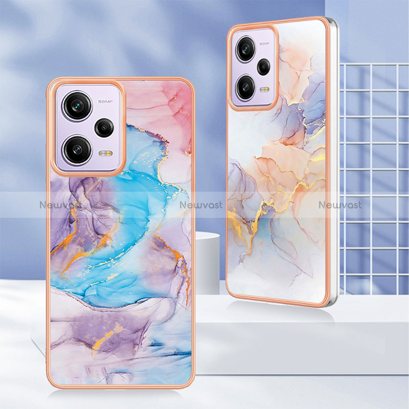 Silicone Candy Rubber Gel Fashionable Pattern Soft Case Cover YB4 for Xiaomi Redmi Note 12 Pro 5G