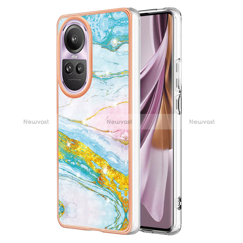 Silicone Candy Rubber Gel Fashionable Pattern Soft Case Cover YB5 for Oppo Reno10 5G