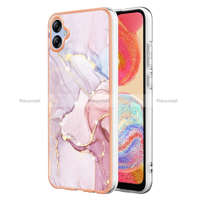 Silicone Candy Rubber Gel Fashionable Pattern Soft Case Cover YB5 for Samsung Galaxy M04