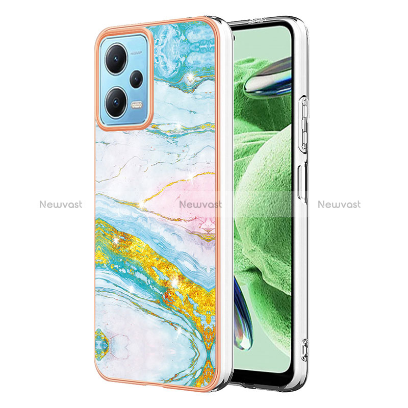 Silicone Candy Rubber Gel Fashionable Pattern Soft Case Cover YB5 for Xiaomi Redmi Note 12 5G Colorful