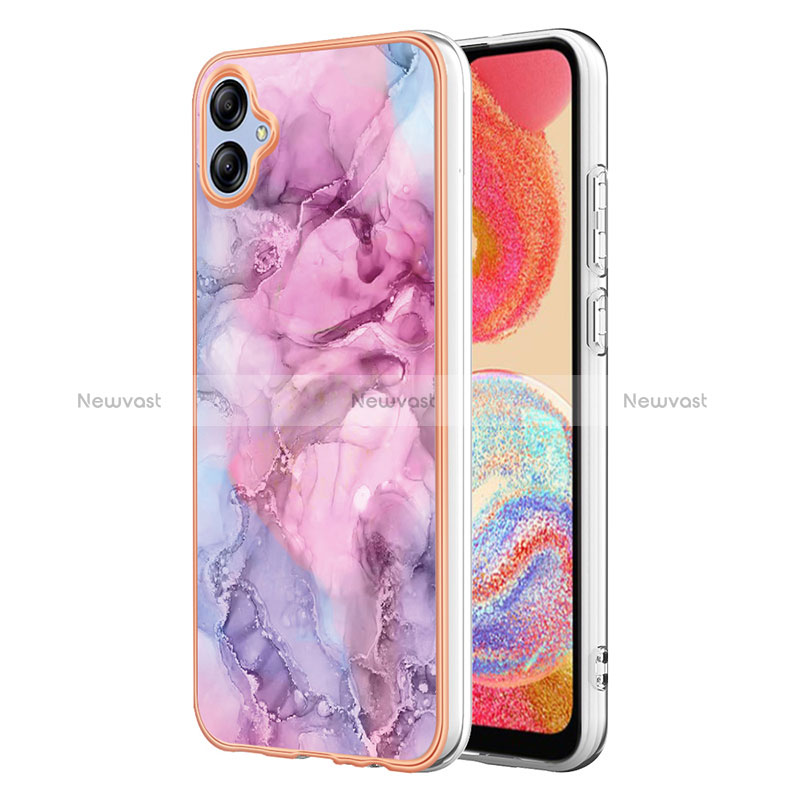 Silicone Candy Rubber Gel Fashionable Pattern Soft Case Cover YB7 for Samsung Galaxy A04E