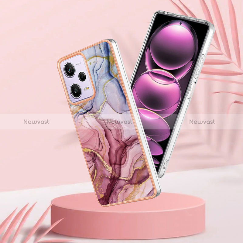 Silicone Candy Rubber Gel Fashionable Pattern Soft Case Cover YB7 for Xiaomi Redmi Note 12 Pro 5G