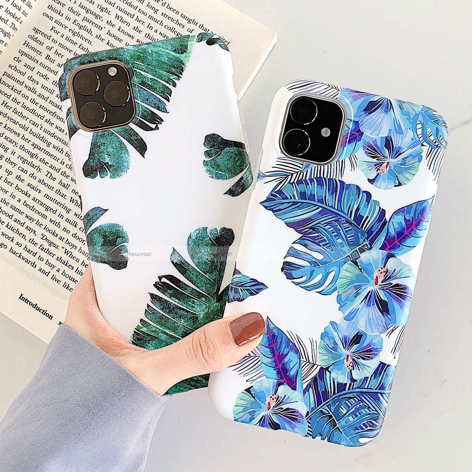 Silicone Candy Rubber Gel Flowers Soft Case Cover for Apple iPhone 11 Pro