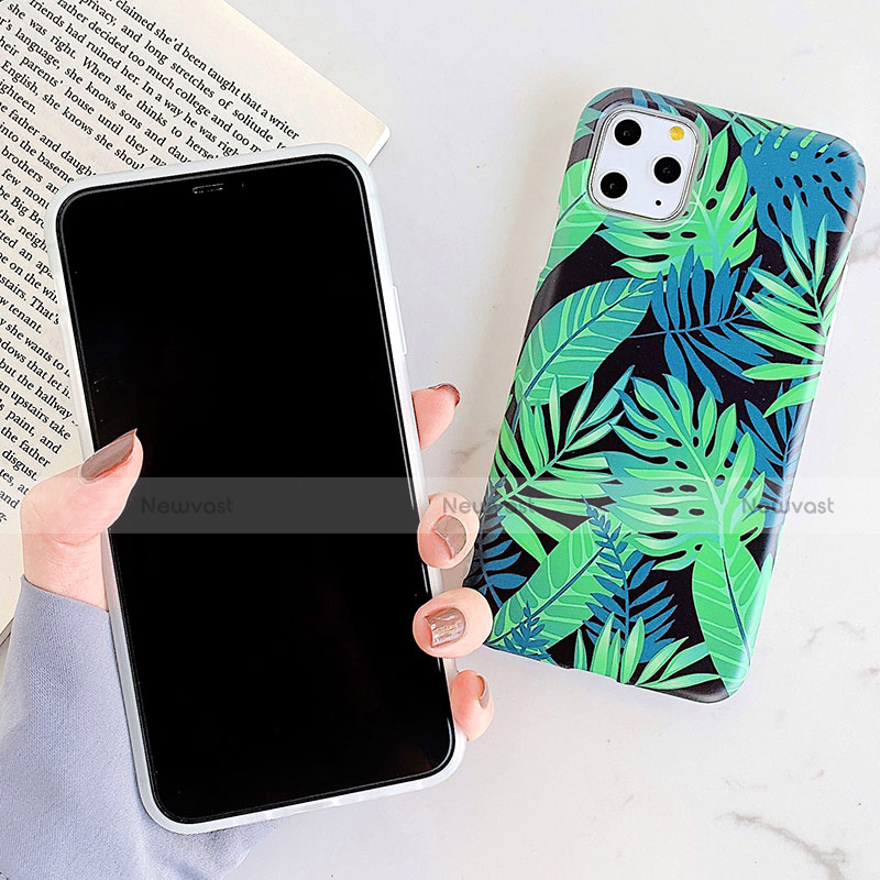 Silicone Candy Rubber Gel Flowers Soft Case Cover for Apple iPhone 11 Pro Max