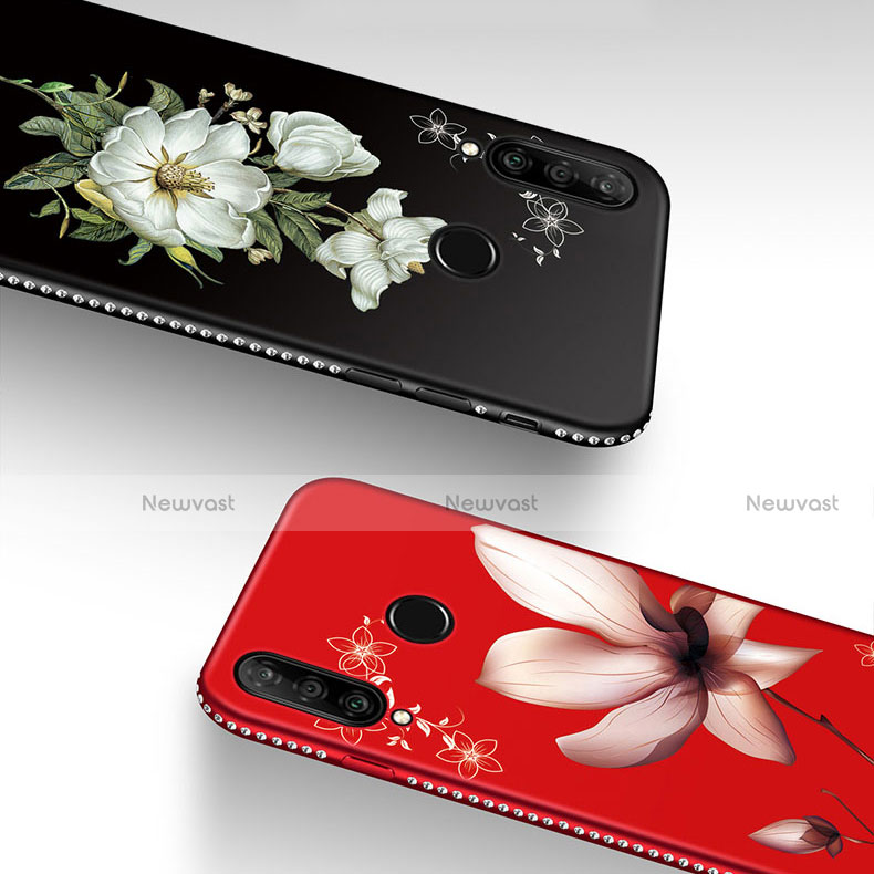 Silicone Candy Rubber Gel Flowers Soft Case Cover for Huawei Enjoy 9s