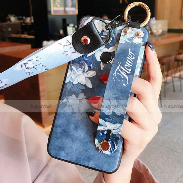 Silicone Candy Rubber Gel Flowers Soft Case Cover K02 for Huawei P30 Lite New Edition