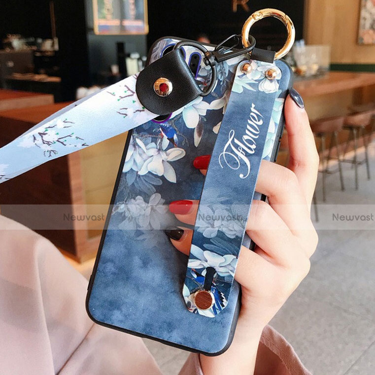 Silicone Candy Rubber Gel Flowers Soft Case Cover K02 for Huawei P30 Pro