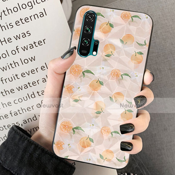 Silicone Candy Rubber Gel Flowers Soft Case Cover K03 for Huawei Honor 20 Pro