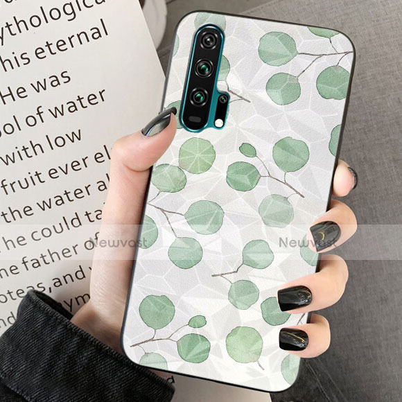 Silicone Candy Rubber Gel Flowers Soft Case Cover K03 for Huawei Honor 20 Pro