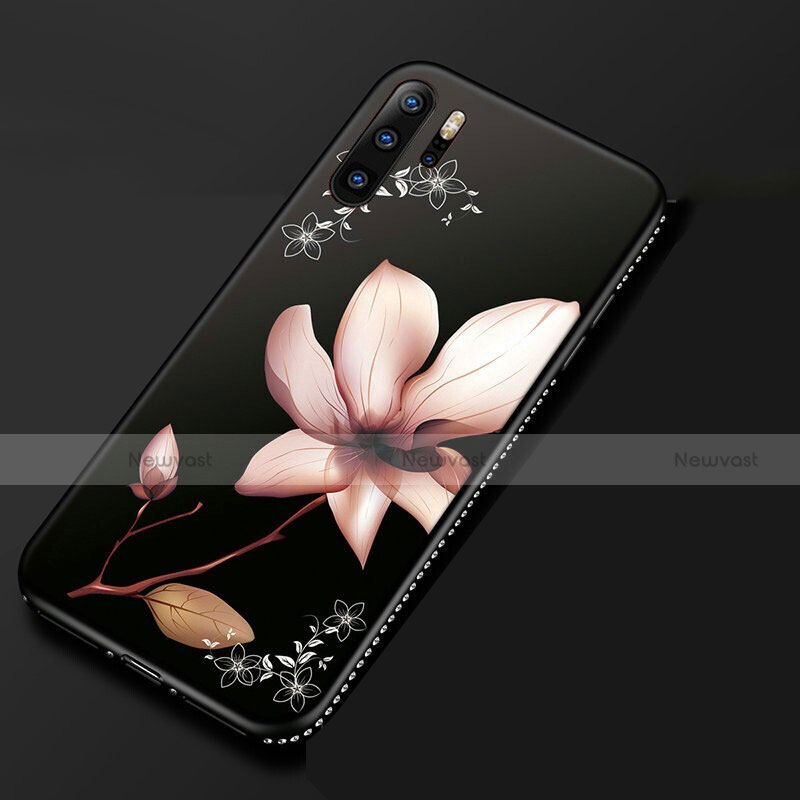 Silicone Candy Rubber Gel Flowers Soft Case Cover S01 for Huawei P30 Pro New Edition