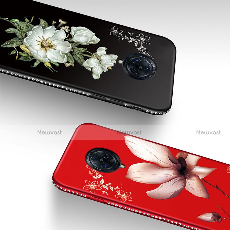 Silicone Candy Rubber Gel Flowers Soft Case Cover S01 for Vivo Nex 3S