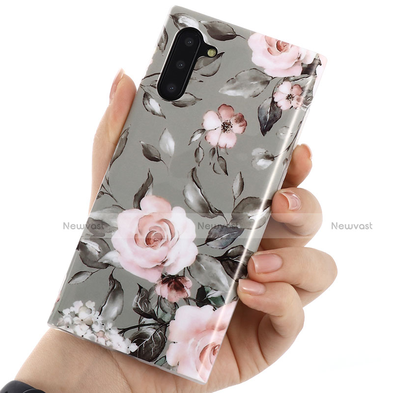 Silicone Candy Rubber Gel Flowers Soft Case Cover S03 for Samsung Galaxy Note 10 5G