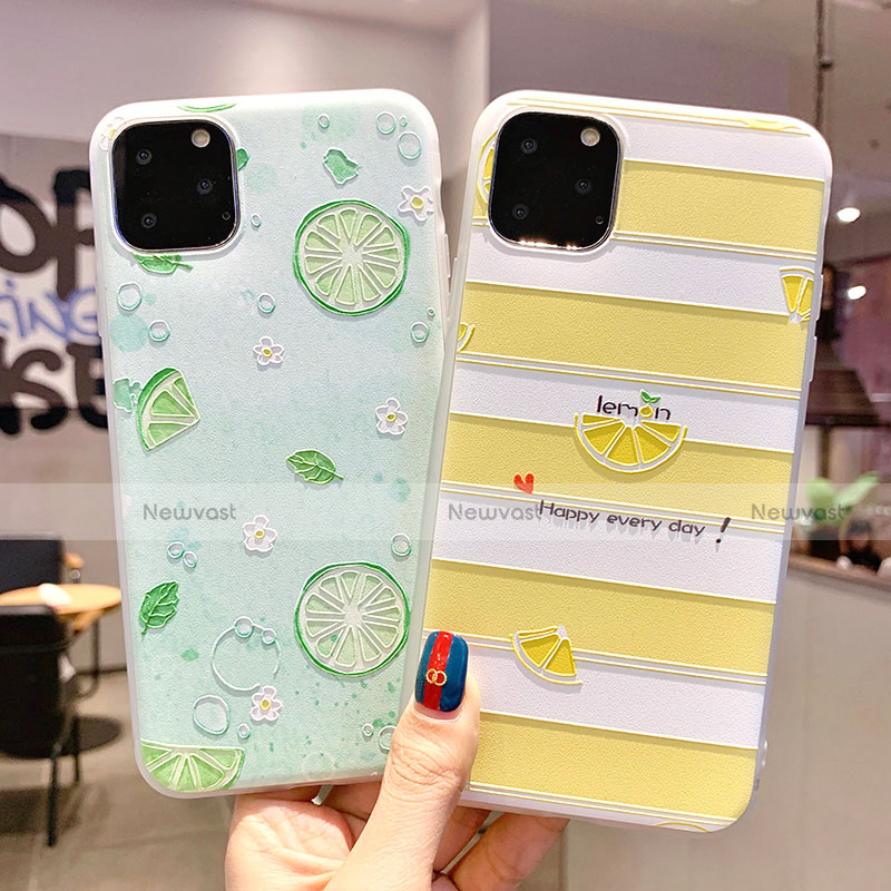 Silicone Candy Rubber Gel Fruit Soft Case Cover C01 for Apple iPhone 11 Pro