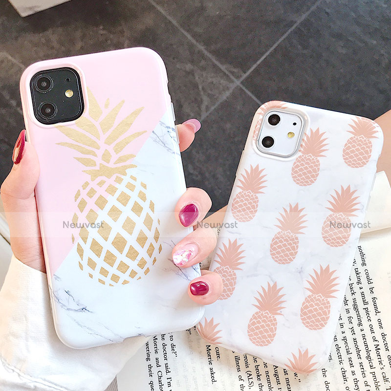 Silicone Candy Rubber Gel Fruit Soft Case Cover for Apple iPhone 11