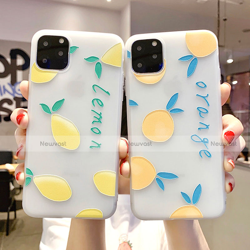 Silicone Candy Rubber Gel Fruit Soft Case Cover H02 for Apple iPhone 11 Pro