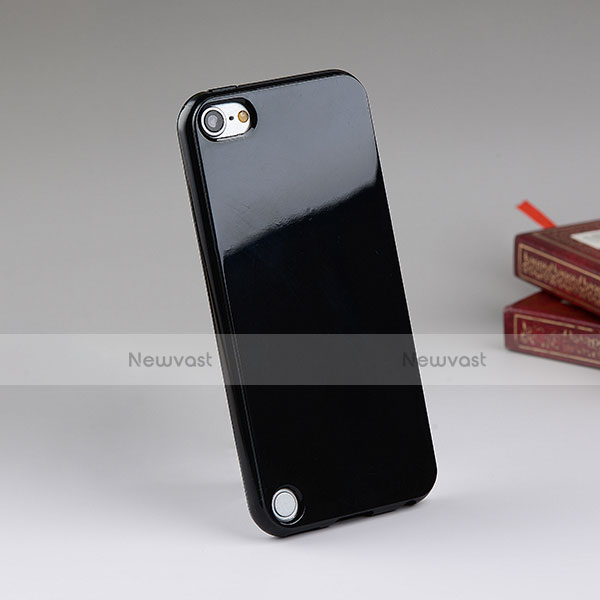Silicone Candy Rubber Gel Soft Case for Apple iPod Touch 5 Black