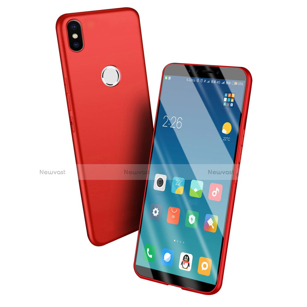 Silicone Candy Rubber Gel Soft Case for Xiaomi Mi 6X Red