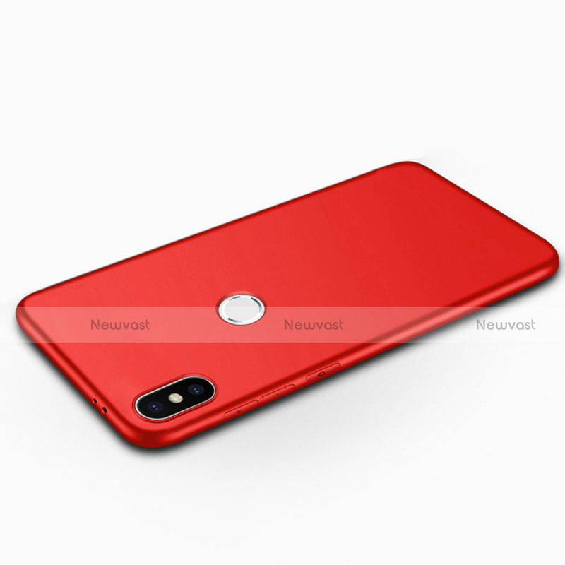 Silicone Candy Rubber Gel Soft Case for Xiaomi Mi 6X Red