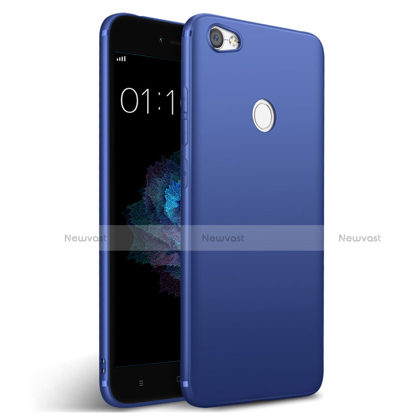 Silicone Candy Rubber Gel Soft Case for Xiaomi Redmi Note 5A High Edition Blue